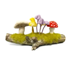 The Crafty Kit Co. Crafts-Woodland Toadstools Needle Felting Kit