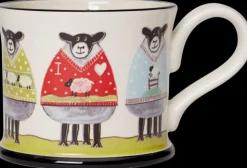 Moorland Pottery Pets|Pets-Woolly Jumpers Mug by