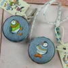 Emma Ball Crafts-Woolly Puffins Tape Measure
