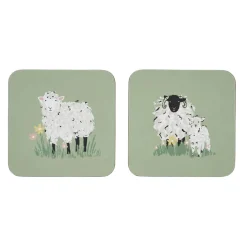 Ulster Weavers Coasters-Woolly Sheep Coasters - Set of 4