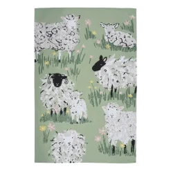 Ulster Weavers Easter|Tea-Woolly Sheep Tea Towel