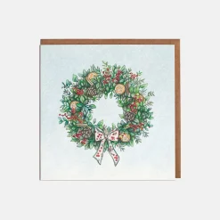 Lottie Murphy Christmas Cards|Christmas-Wreath Christmas Card