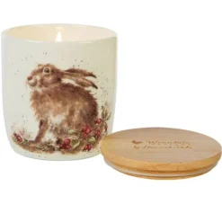 Wax Lyrical Home Fragrance-Wrendale Designs - Hedgerow Candle in Lidded Jar