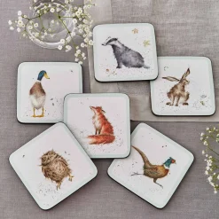 Wrendale Designs Coasters-Set of 6 Coasters