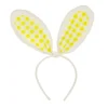 Talking Tables Seasonal Decor|Children-Yellow Gingham Bunny Ears Headband