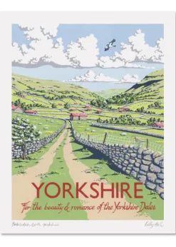 Kelly Hall Designs Greeting Cards-Yorkshire Card - Kelly Hall