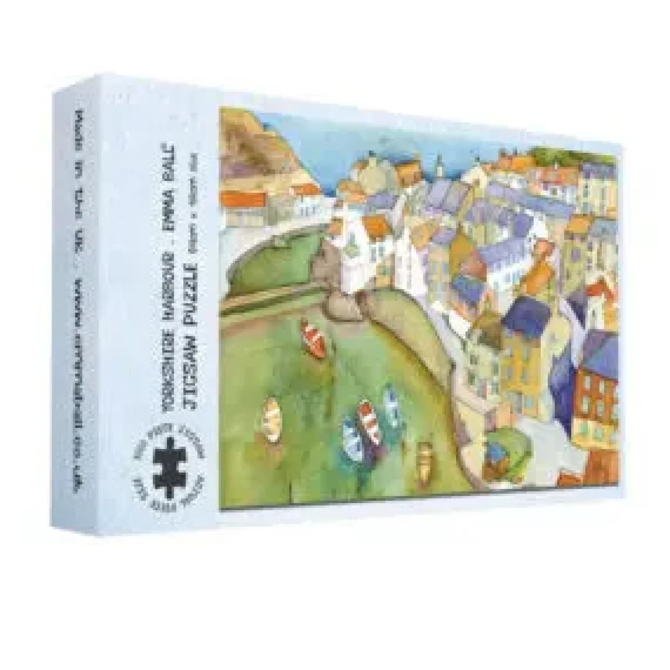 Emma Ball Puzzles-Yorkshire Harbor 1000 Piece Jigsaw Puzzle by