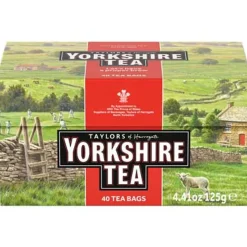 Tea & Biscuits Tea-Yorkshire Tea Teabags, 40 ct.