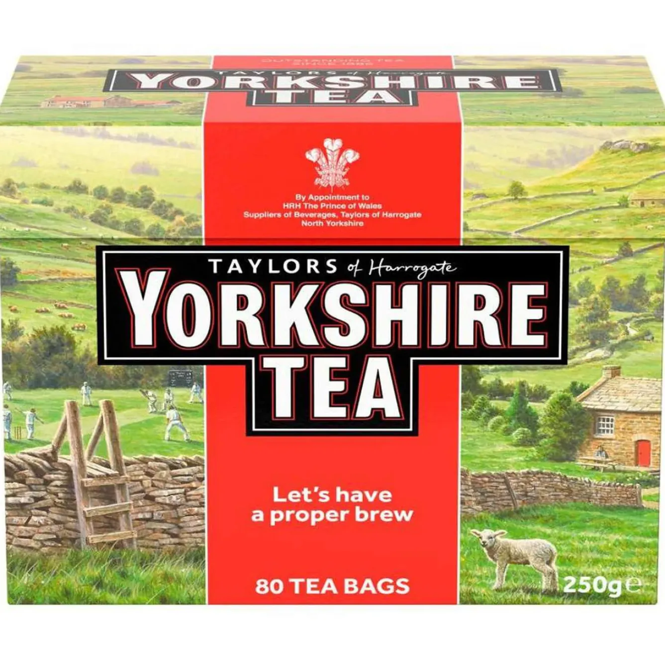 Tea & Biscuits Tea-Yorkshire Tea Teabags, 80 ct.