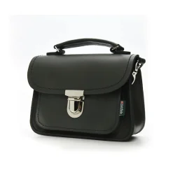 Zatchels Bags-Handmade Leather Luna Ivy Green Small Handbag