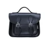Zatchels Bags-Handmade Leather Micro Satchel - Navy