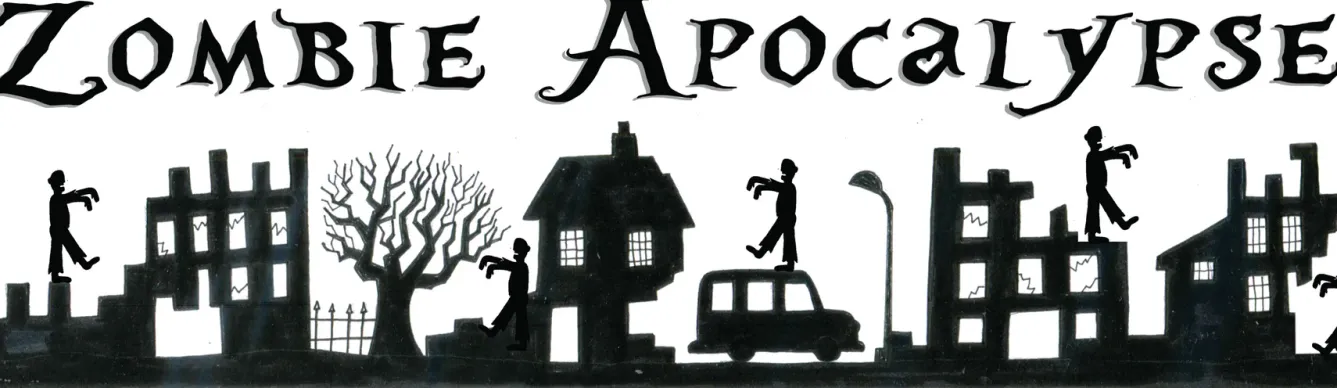 Moorland Pottery Halloween-Zombie Apocalypse Mug by